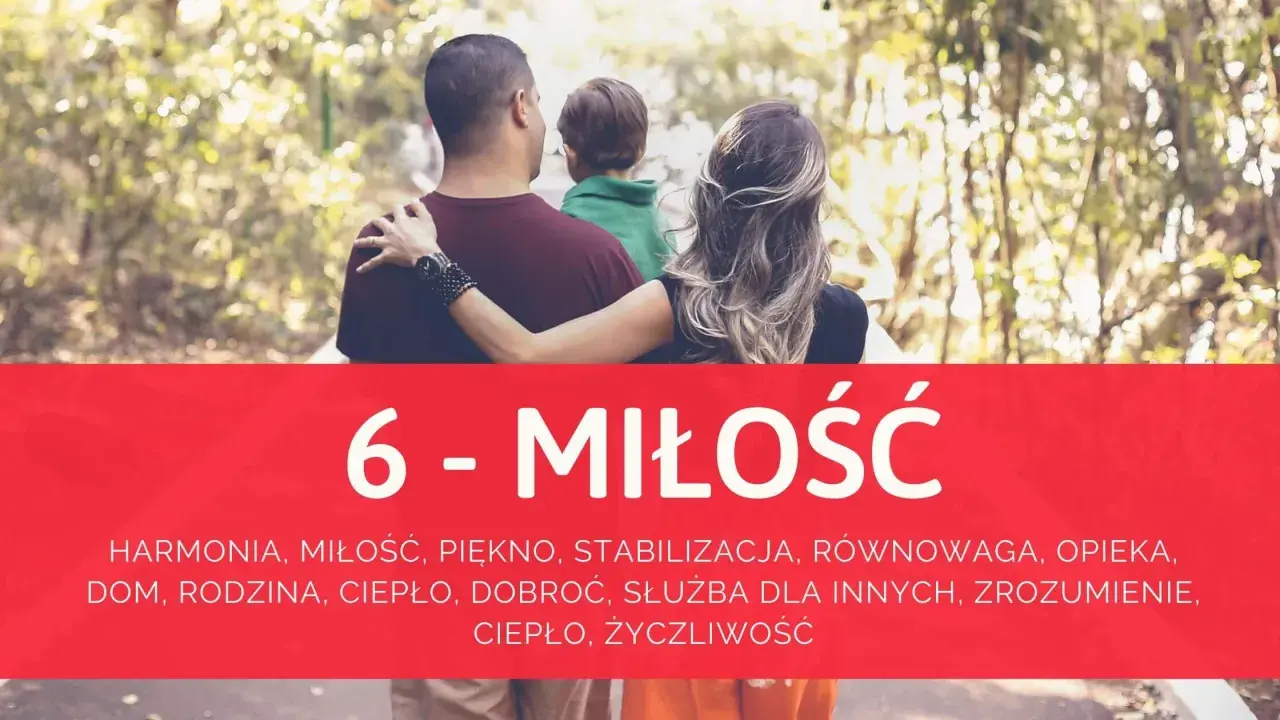 Rodzina w objęciach, symbolizująca rok numerologiczny 6 i miłość.