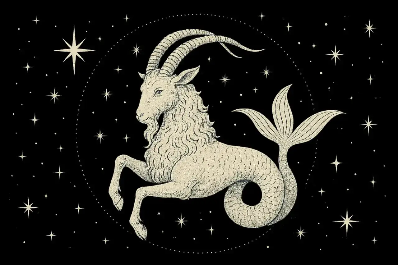 Mitologia podpowiada, jak podrywa koziorożec: pół-kozioł, pół-ryba, w otoczeniu gwiazd.